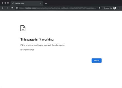 Keep getting error 401 when attempting to add Crysta to my .